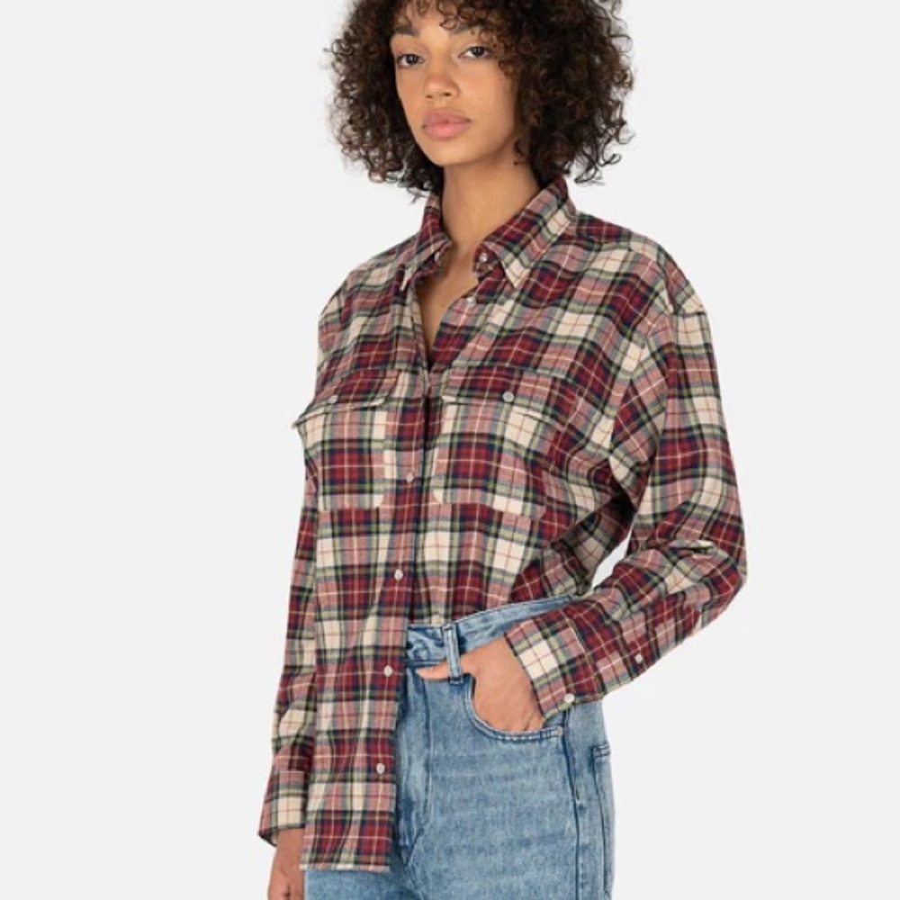 Isabel Étoile Marant Plaid Shirt size 36   Only worn 2times